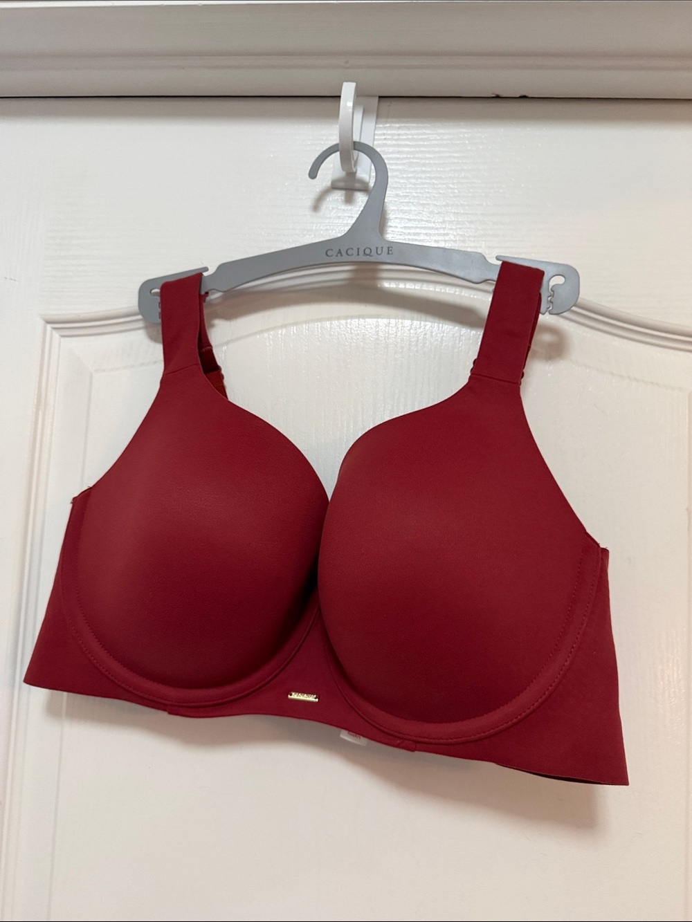 Lane Bryant Cacique Modern luxe Balconette size 38DD Rust Brown color